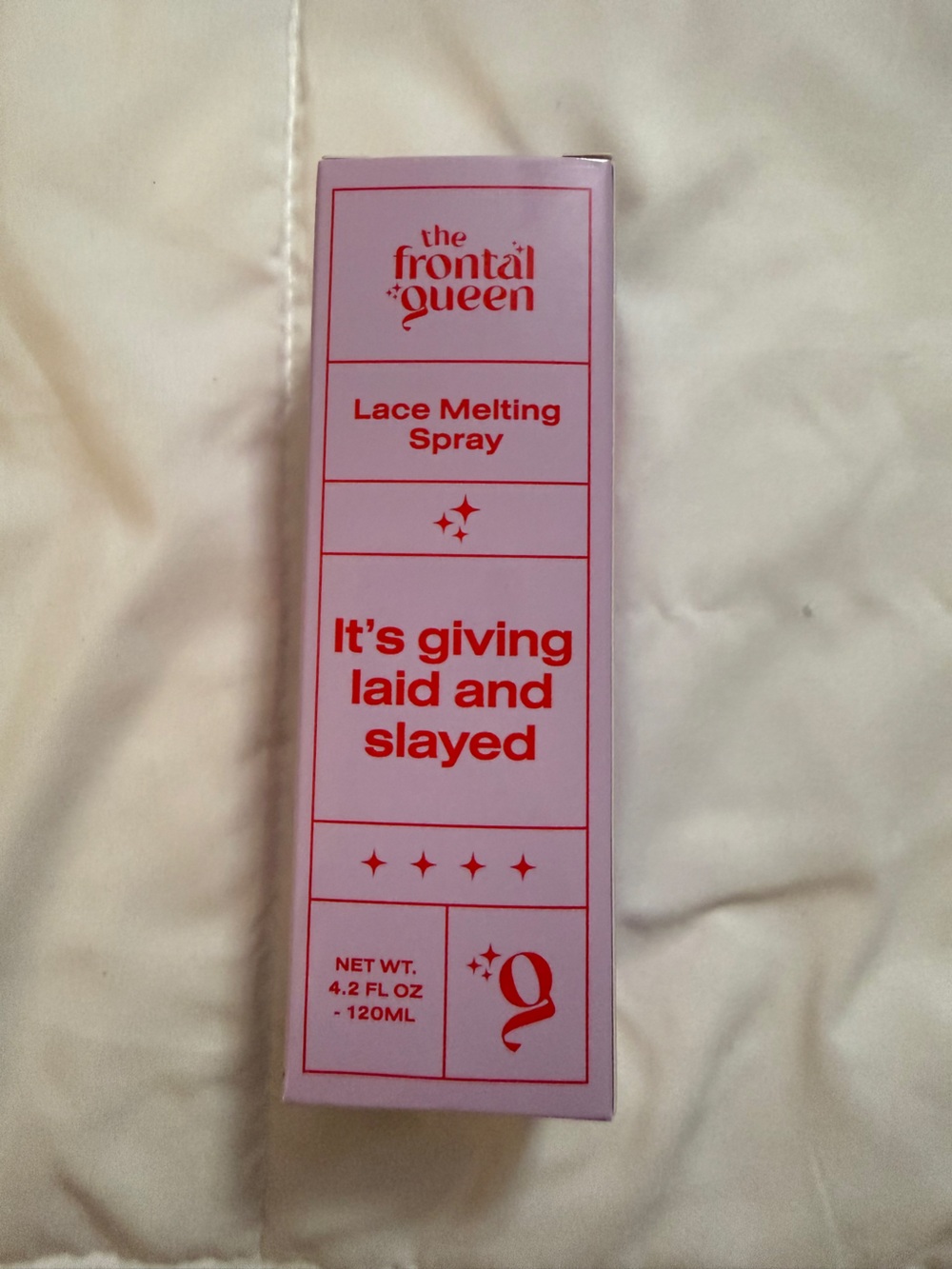 The Frontal Queen Lace Melting Spray -